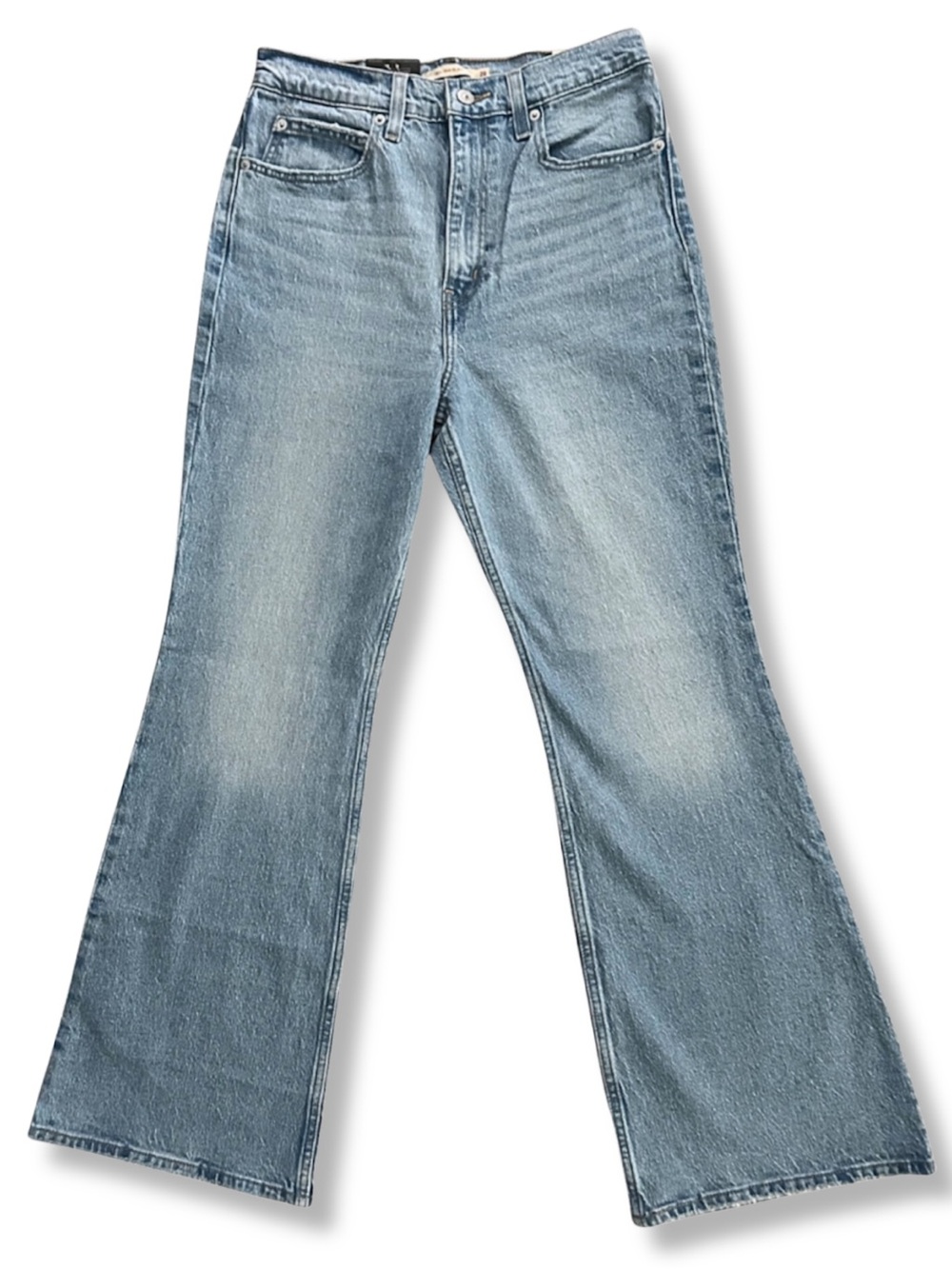 Levi’s Premium 70s Flare Jeans Womens 28x32 High Rise Light Wash NWT